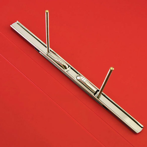 Папка з швидкозшивачем і бічним карманом, пластикова, 18мм., чорн. BuroMax - фото 2