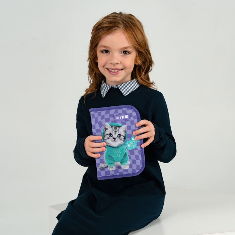 Пенал Kite 1 отд., 2 отв., без наполнения 622-2 «Studio Pets» Kite - фото 2