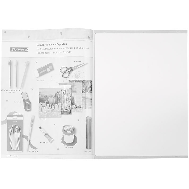 Альбом-склейка для рисования А3, 10 лист. 100 г/м2 Brunnen - фото 4