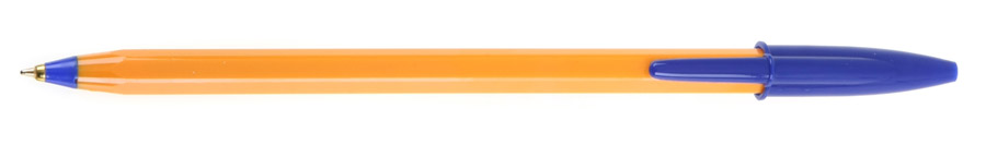 Ручка кулькова ORANGE, корпус помаранч., ст. син. Bic - фото 3