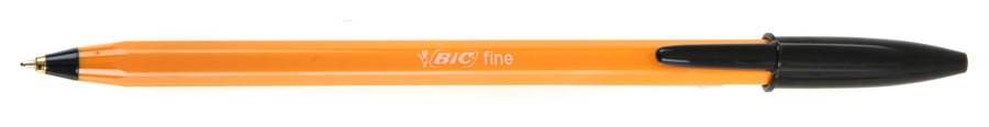 Ручка шариковая Orange, корпус оранж., стержень черн. Bic - фото 4