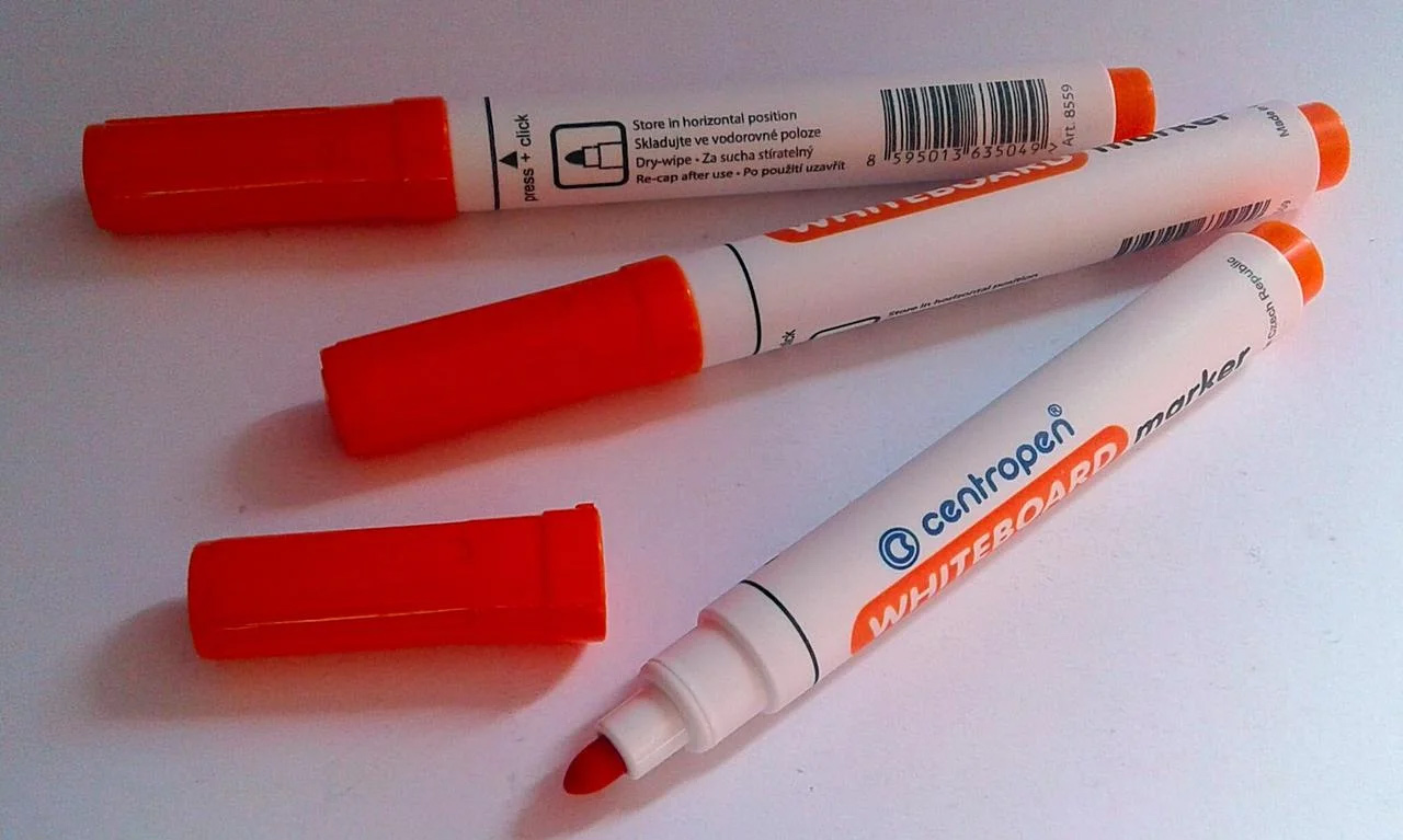 Маркер для досок круглое острие BOARD 2,5мм. 8559., оранж. Centropen - фото 2