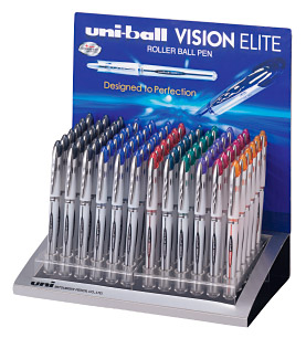 Роллер Uni-ball Vision Elite, 0,8мм., стержень черн. Uni - фото 4