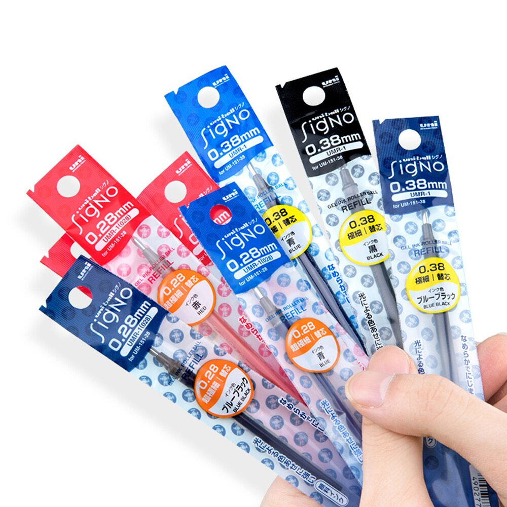 Стержень гелевий uni-ball Signo DX 0.38мм., син. Uni - фото 1