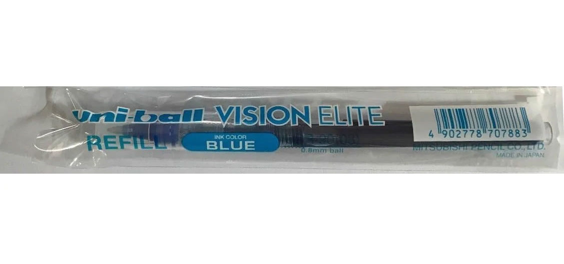 Стержень для роллера uni-ball Vision Elite, 0,8мм., син. Uni - фото 1