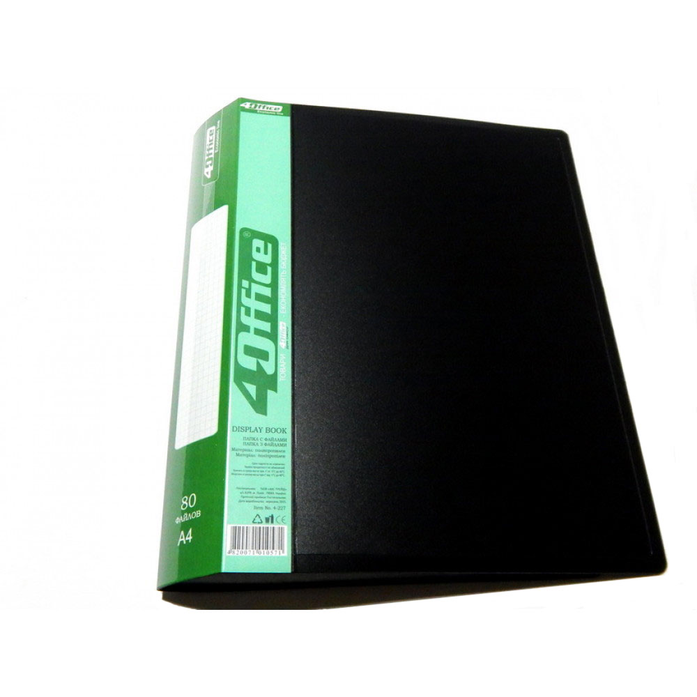 Папка на 80 файлов, ассорт. 4Office - фото 2