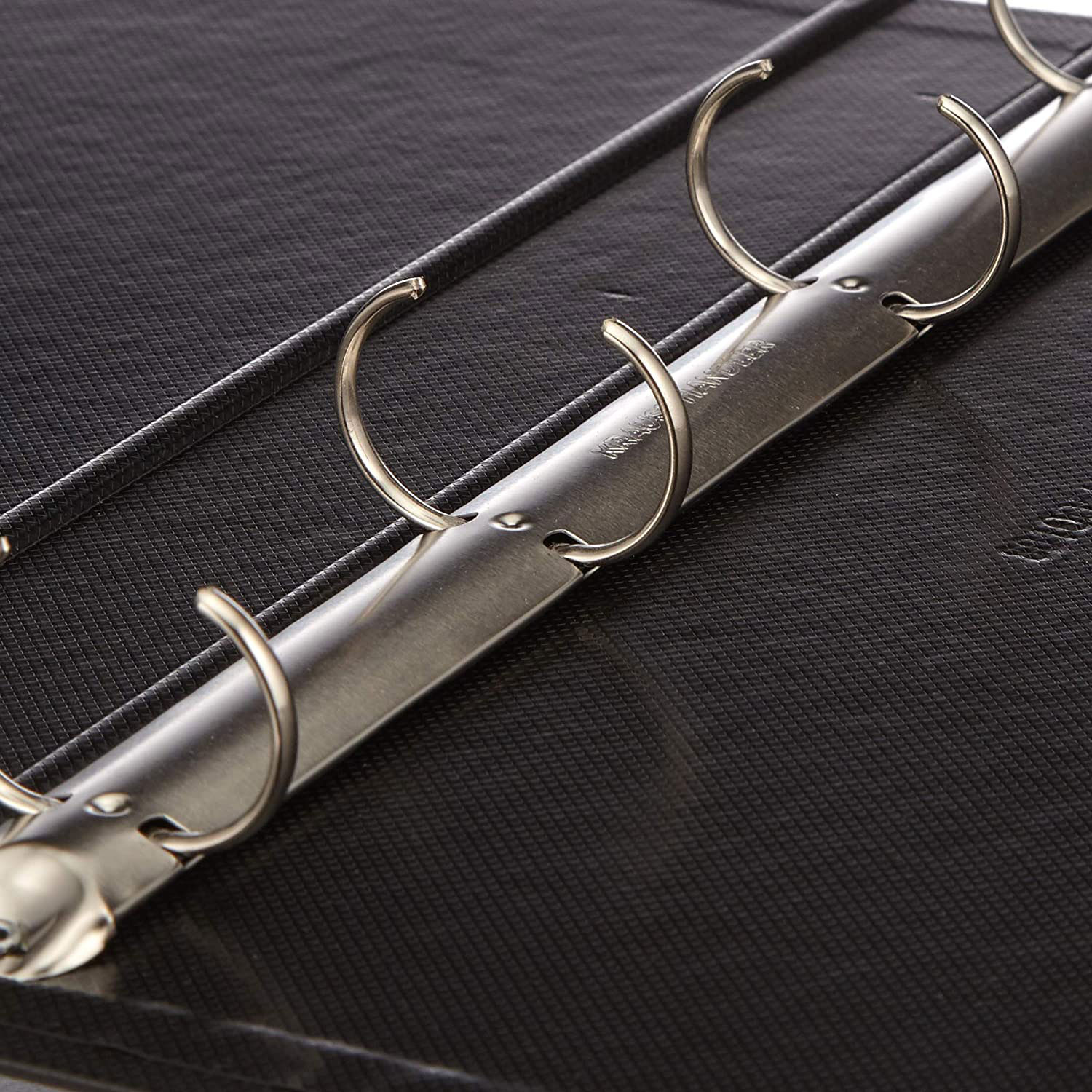 Папка А4, 25мм., 4кільця, картон PVC покриття, черв. Esselte - фото 4