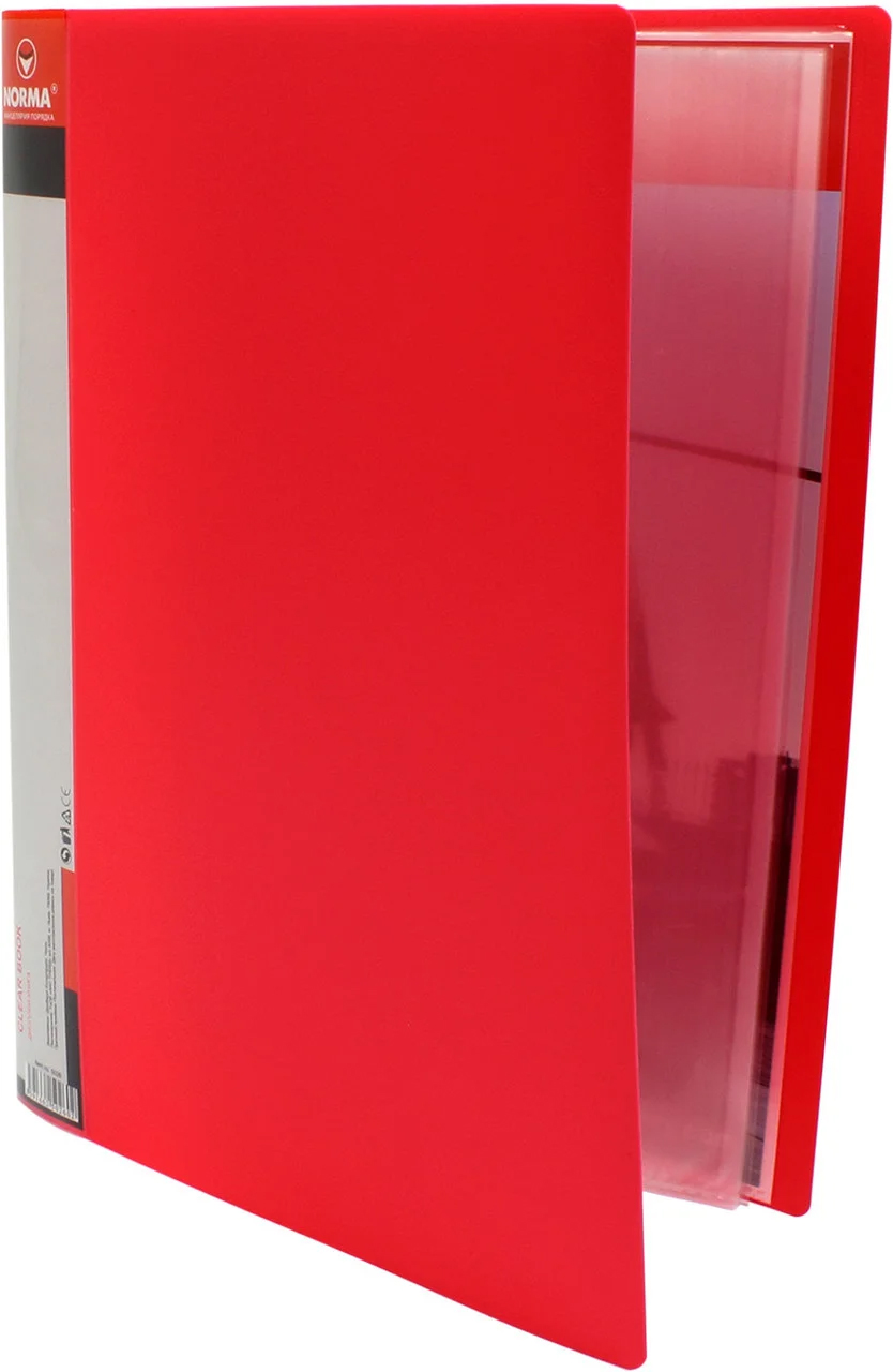 Папка на 20 файлів,, черв. NORMA - фото 3