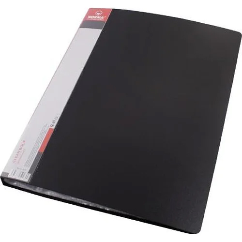 Папка на 40 файлов, толщина 650мкм., черн. NORMA - фото 3