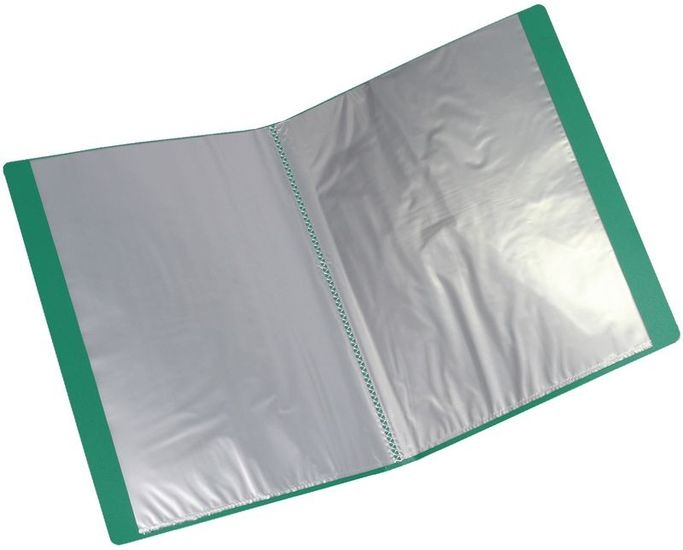 Папка на 60 файлов, толщина 650мкм., зелен. NORMA - фото 1