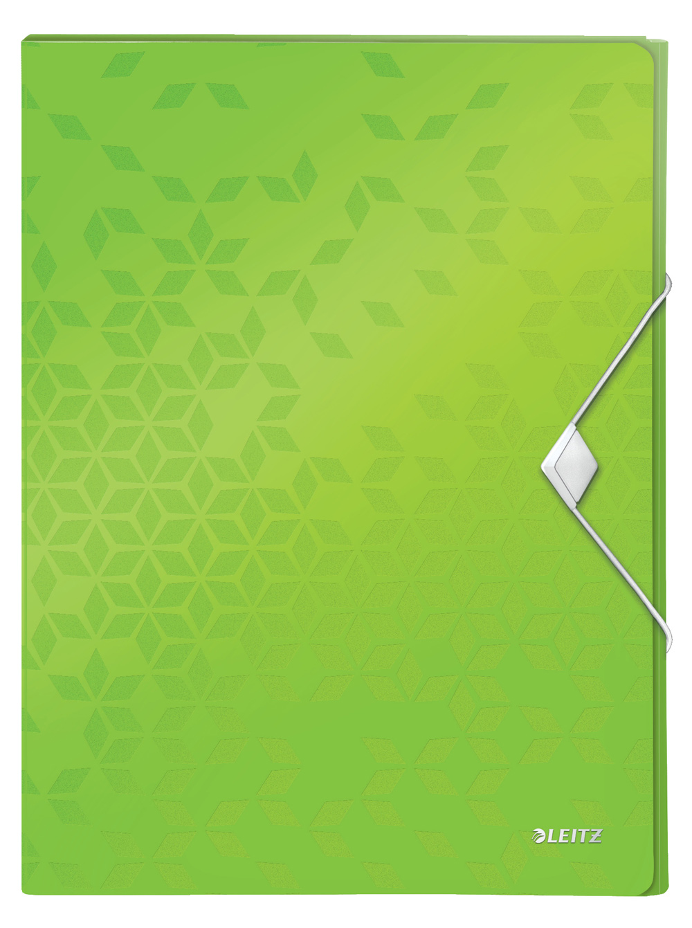 Папка-бокс на резинках Style А4, 30мм., до 250л., пластик, зелен. LEITZ - фото 2
