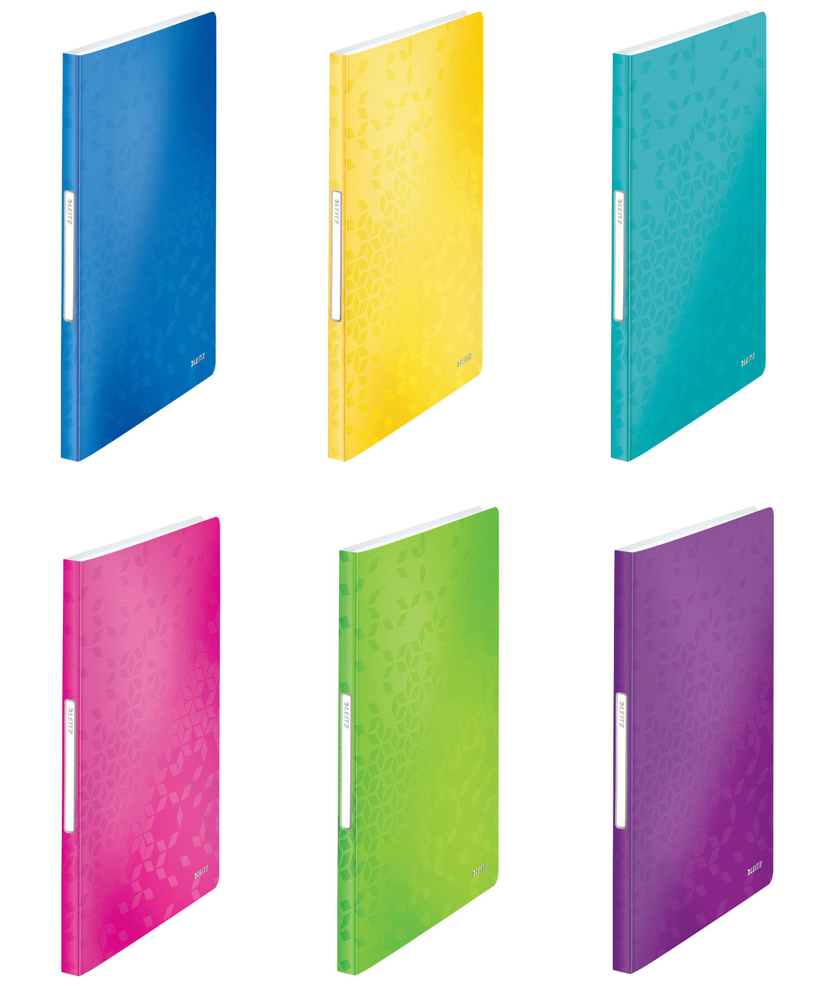 Папка на 40 файлів Wow, метал, жовт. LEITZ - фото 4