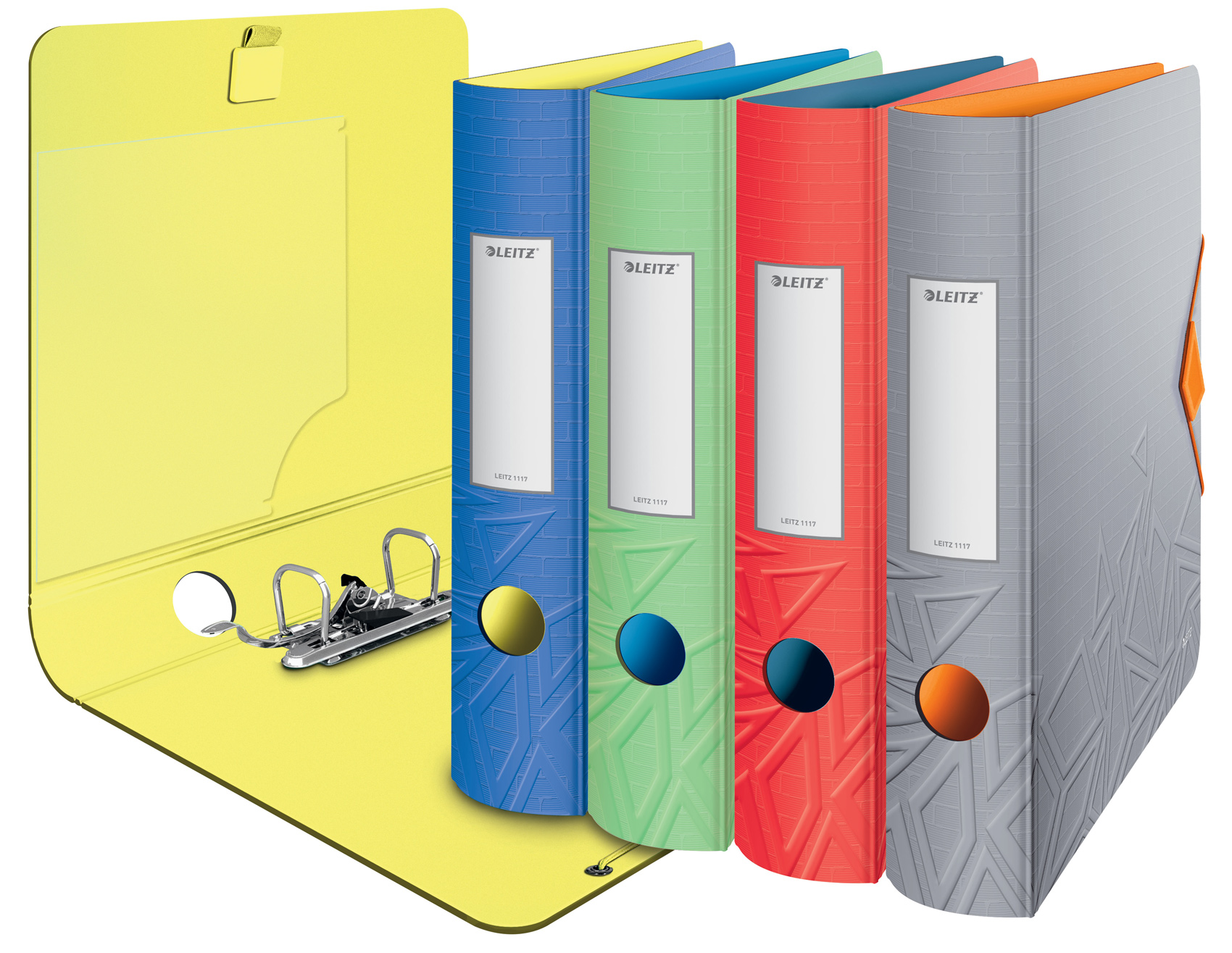 Реєстратор 6.5см. А4 (PP) Active Urban Chic 180°, зелен. LEITZ - фото 6