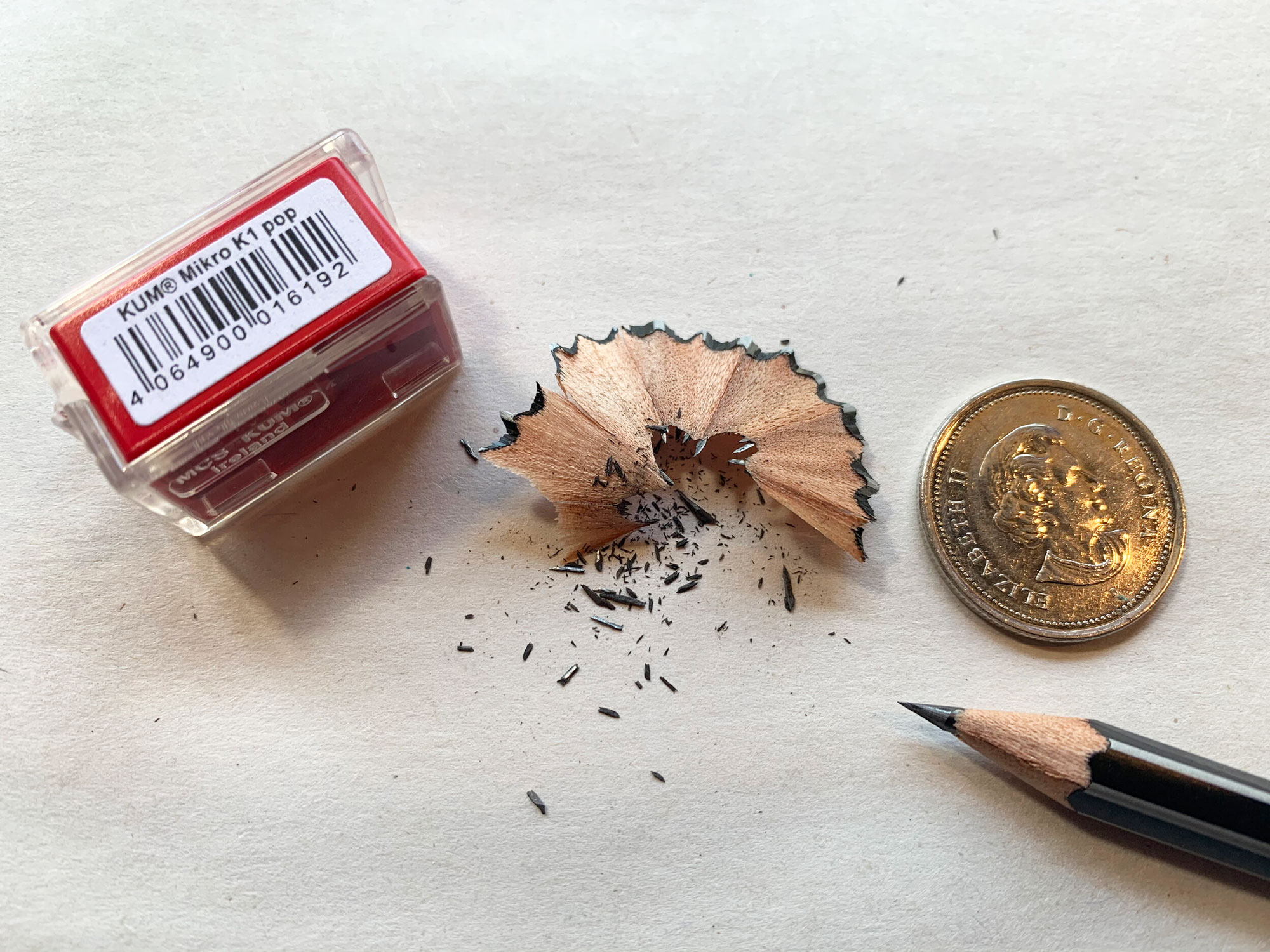 Точилка пластиковая с контейнером 