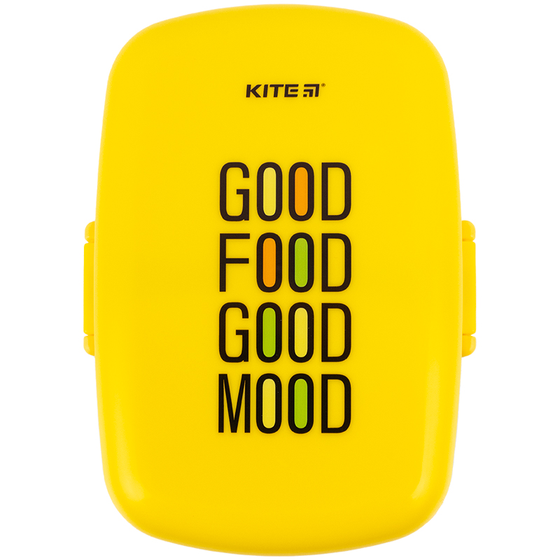 Ланчбокс с наполнением 1150 мл, желтый Kite - фото 1