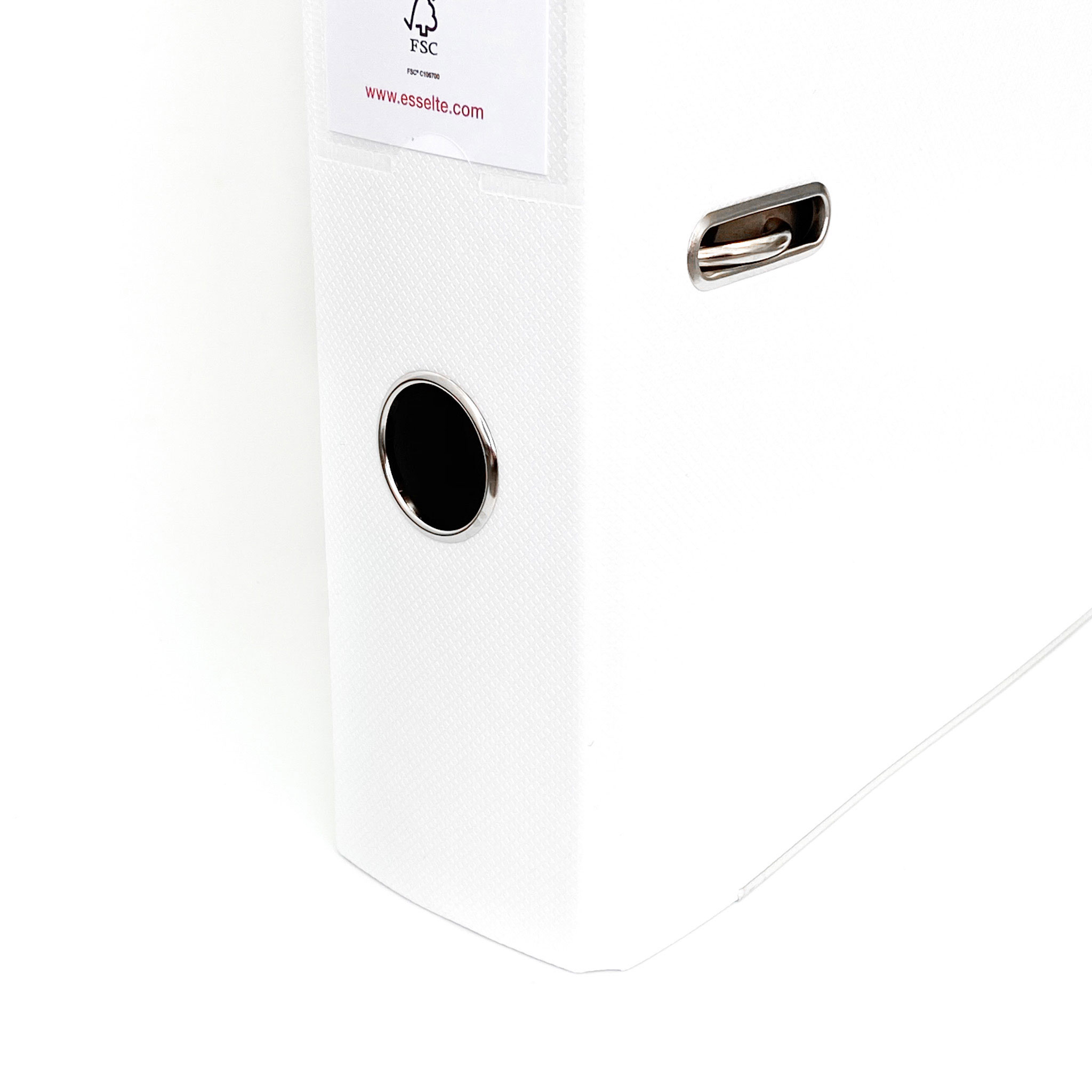 Регистратор 5см. А4 (PP), Econom, бел. Esselte - фото 5
