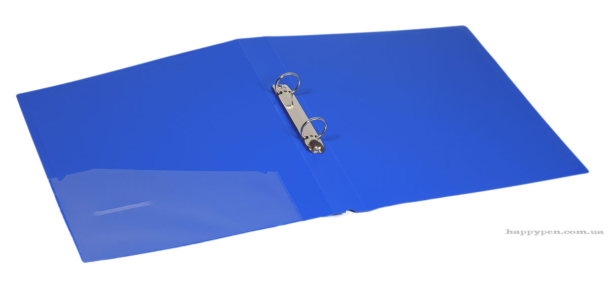 Папка А4, 25мм., 2кольца (PР), син. NORMA - фото 4