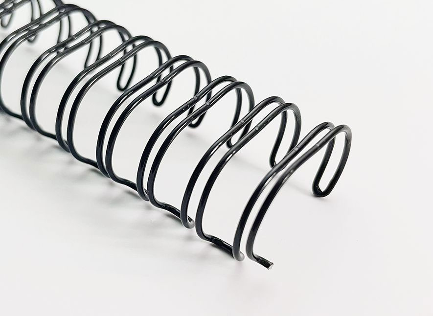 Пружины метал. 32 мм.; 2:1, 20шт./уп., черн. D&Art - фото 1