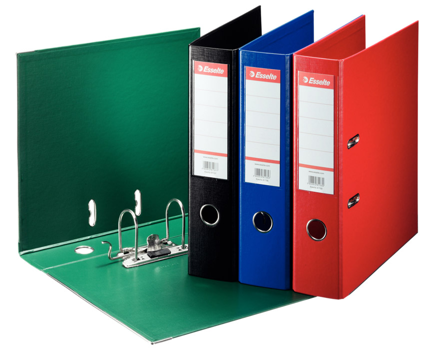 Реєстратор 7,5см. А4 (PP) No.1 Power, червон. Esselte - фото 5