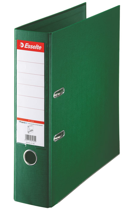 Реєстратор 8см. А4 (PP) Plus XXL, зелен. Esselte - фото 2