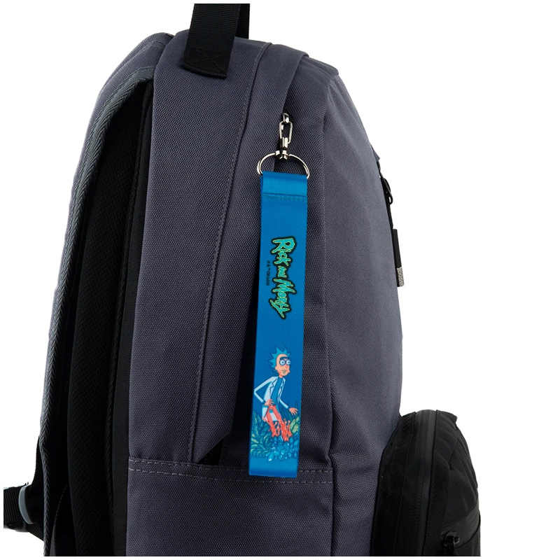 Брелок-подвеска из полиэстера Rick and Morty-2, с металлическим карабином (rm23-3000-2) Kite - фото 4