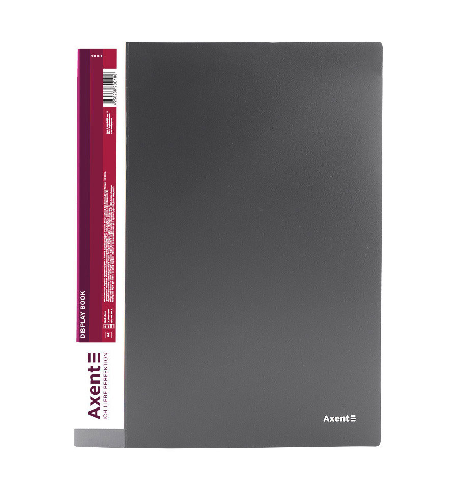 Папка на 20 файлов, сер. Axent - фото 3