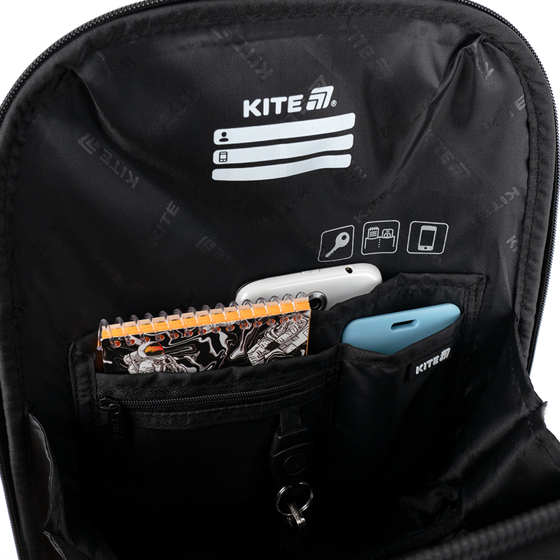 Рюкзак Kite Education каркасний 555 Pixel Game Kite - фото 15