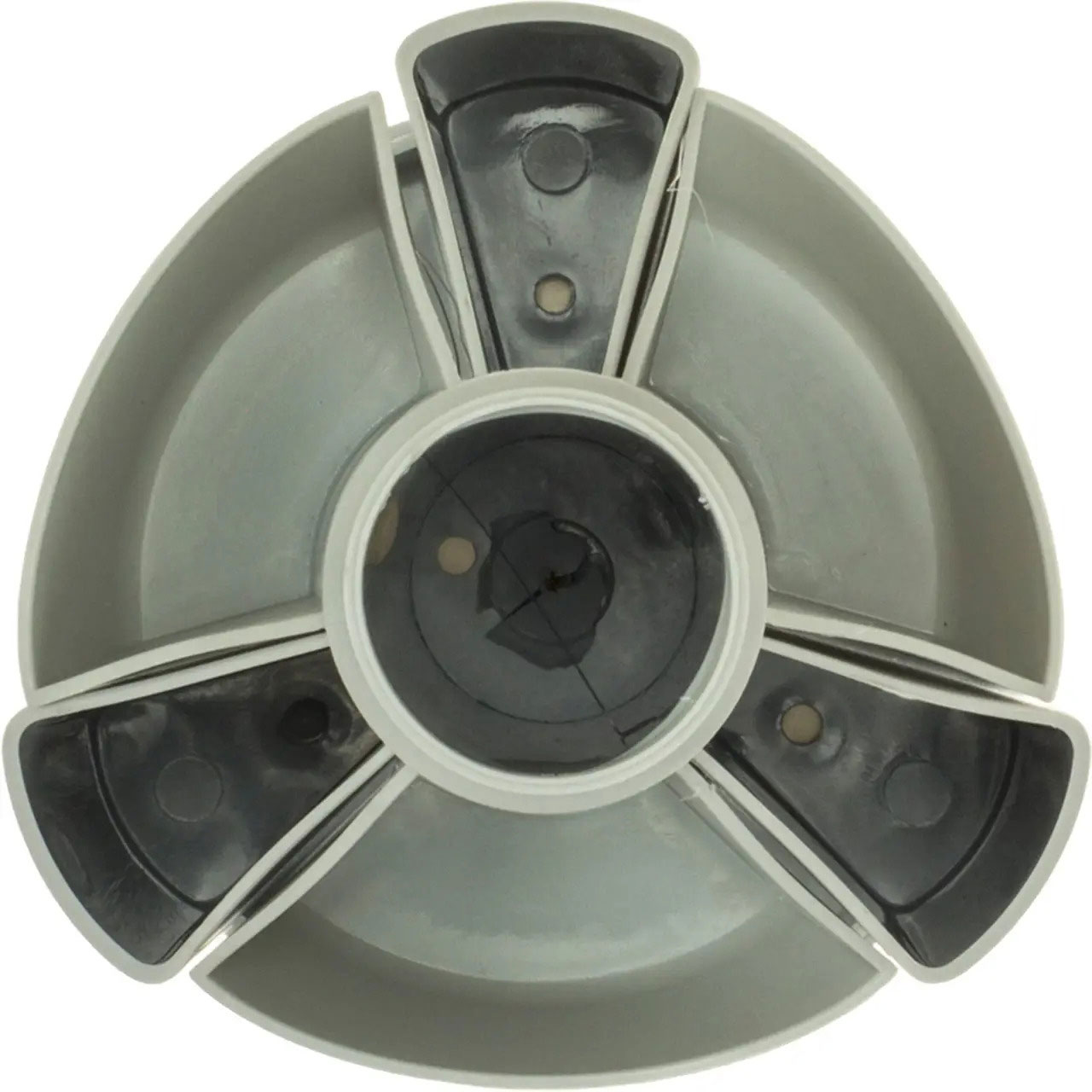 Підставка для ручок і канцтоварів обертова малая B23 (110*140 мм.), св.-сірий КіП - фото 3