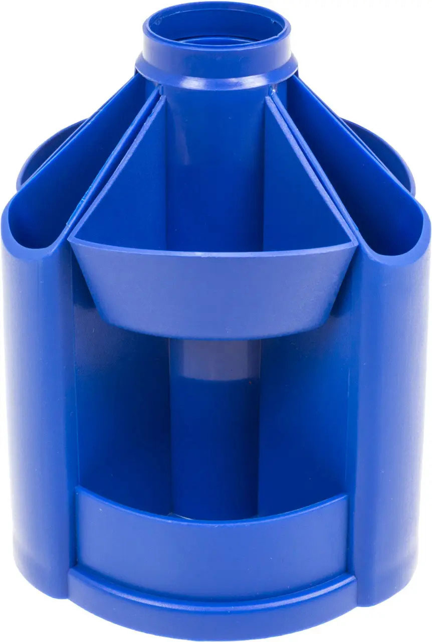 Підставка для ручок і канцтоварів обертова малая B23 (110*140 мм.), св.-синій КіП - фото 1