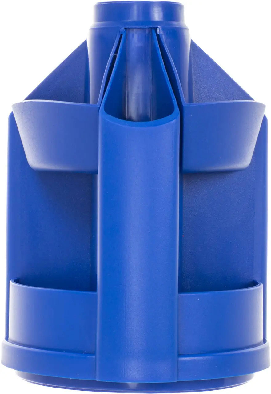 Підставка для ручок і канцтоварів обертова малая B23 (110*140 мм.), св.-синій КіП - фото 2