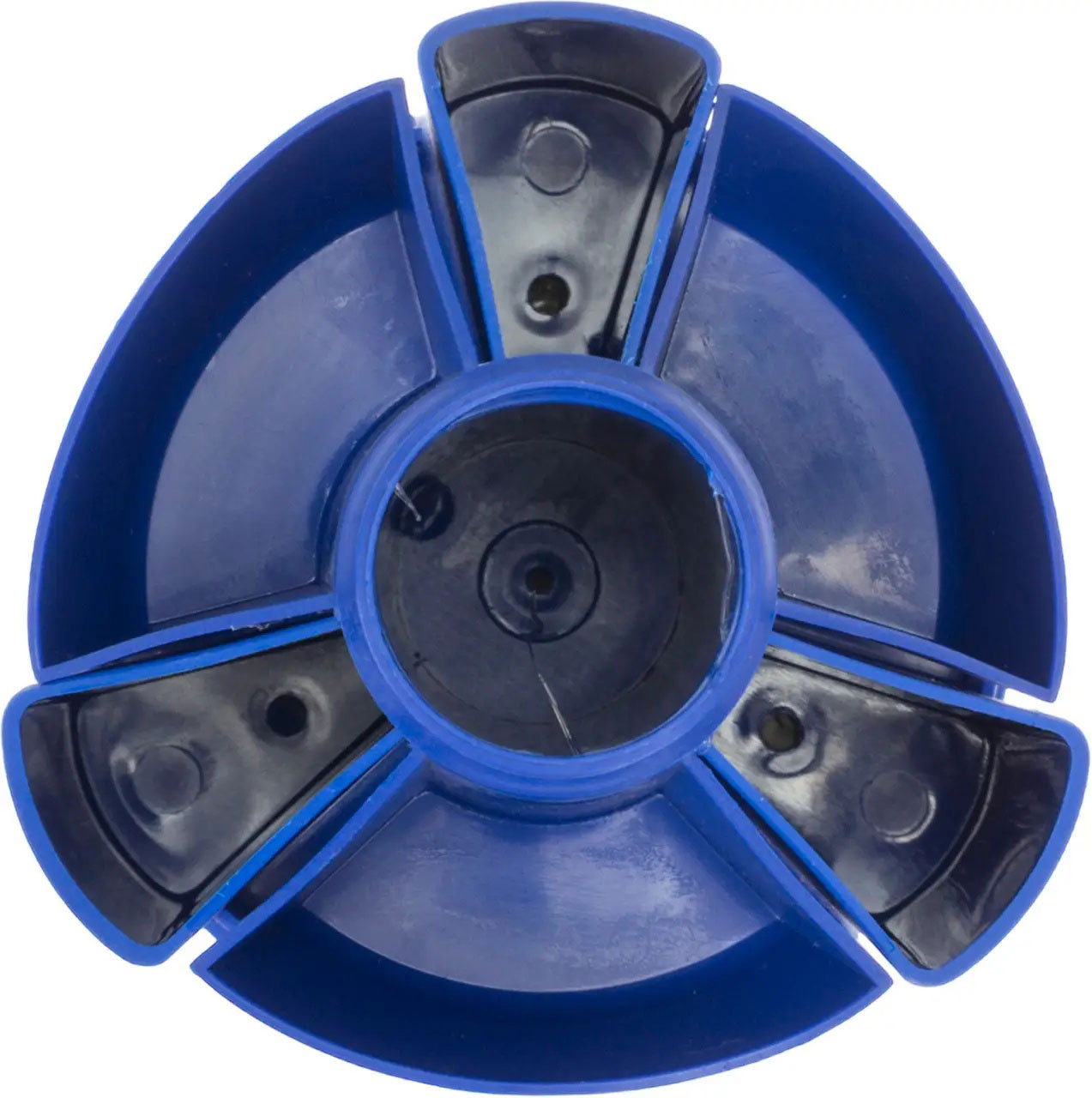 Підставка для ручок і канцтоварів обертова малая B23 (110*140 мм.), св.-синій КіП - фото 3