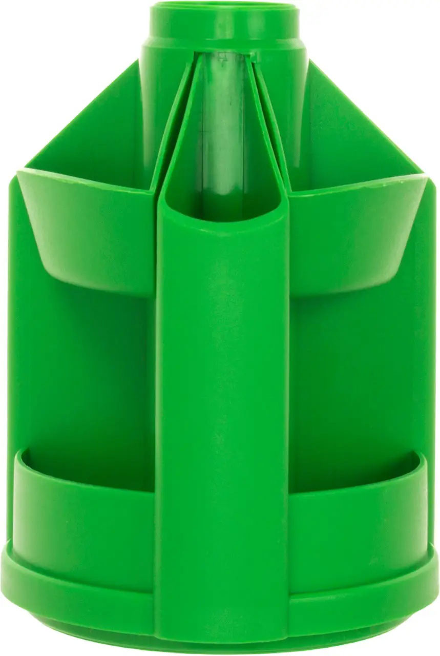 Підставка для ручок і канцтоварів обертова малая B23 (110*140 мм.), зелен. КіП - фото 2