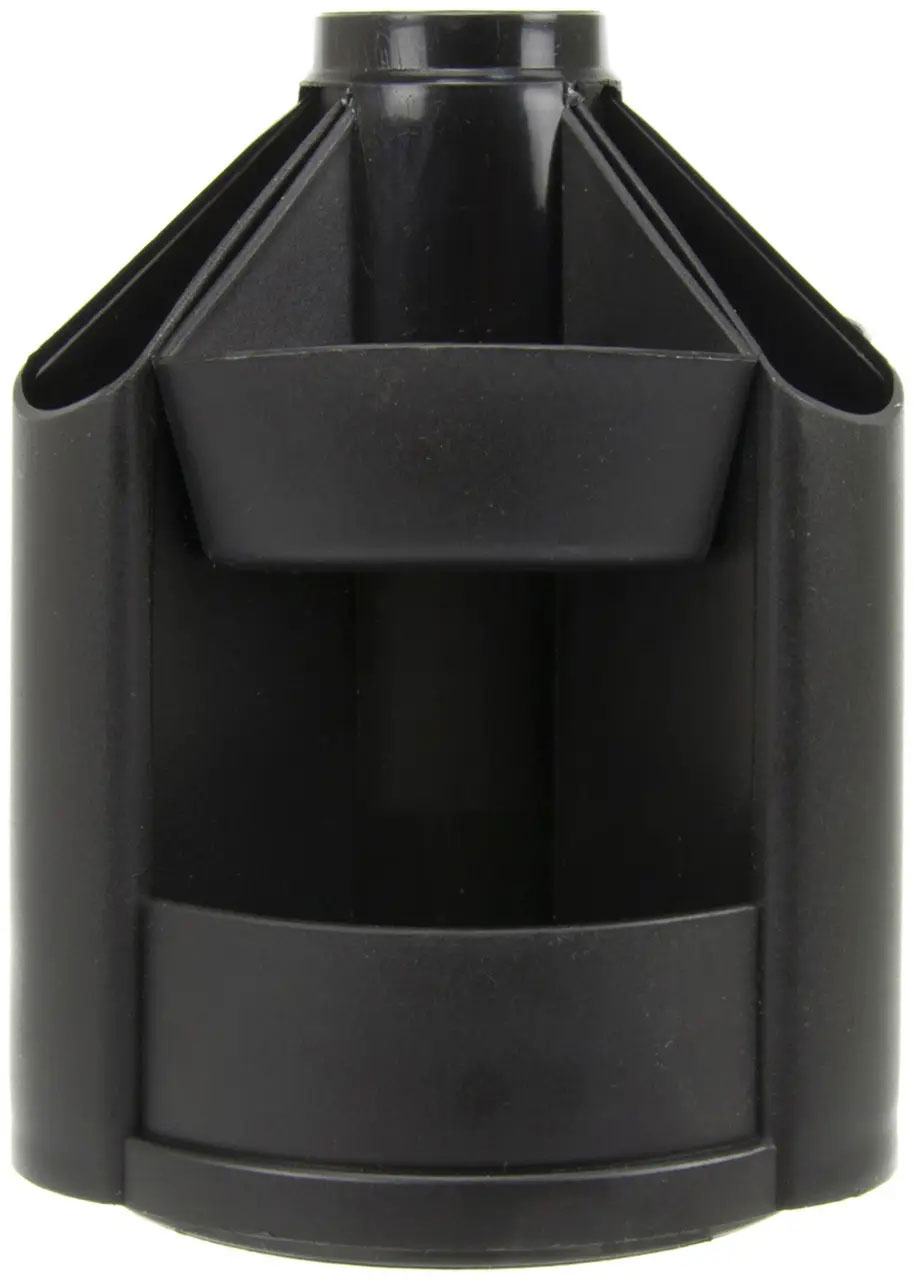 Подставка для ручек и канцтоваров вращающаяся средняя В41 (125*160 мм.), черн. КиП - фото 2