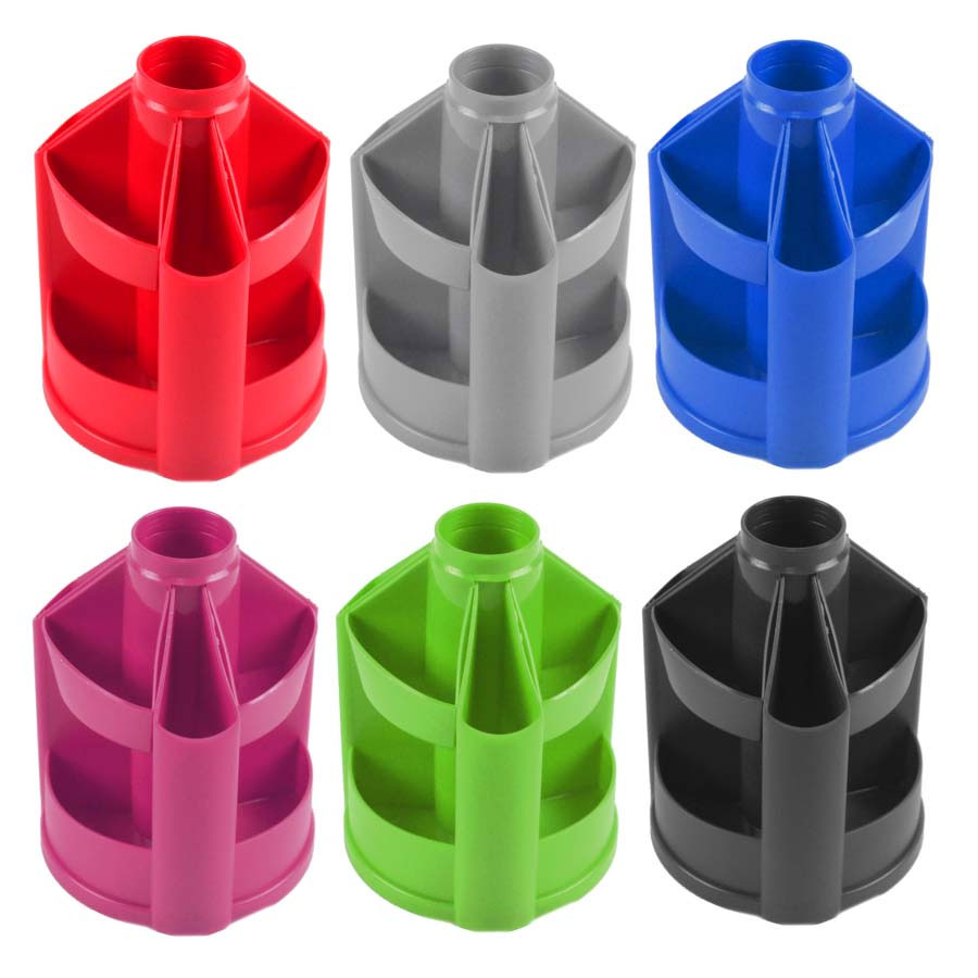 Підставка для ручок і канцтоварів обертова середня В41 (125*160 мм.), син. КіП - фото 2