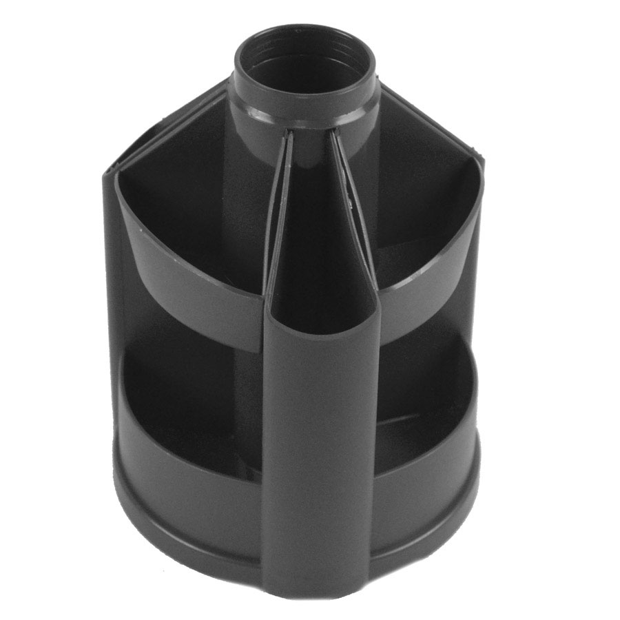 Підставка для ручок і канцтоварів обертова середня В41 (125*160 мм.), сірий КіП - фото 1