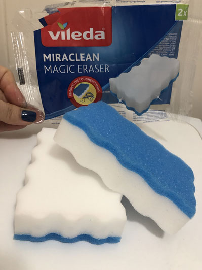 Губка меламінова Miraclean, 2шт/уп. (4023103144439) Vileda - фото 3