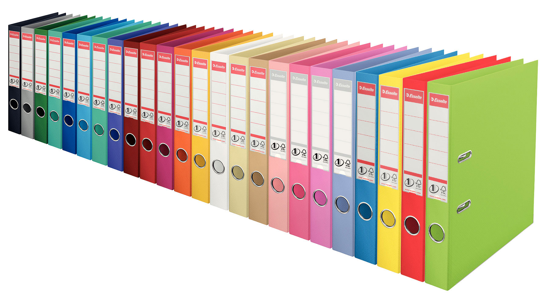 Регистратор 5см. А4 (PP), No.1 Power Solea, сиренев. Esselte - фото 4