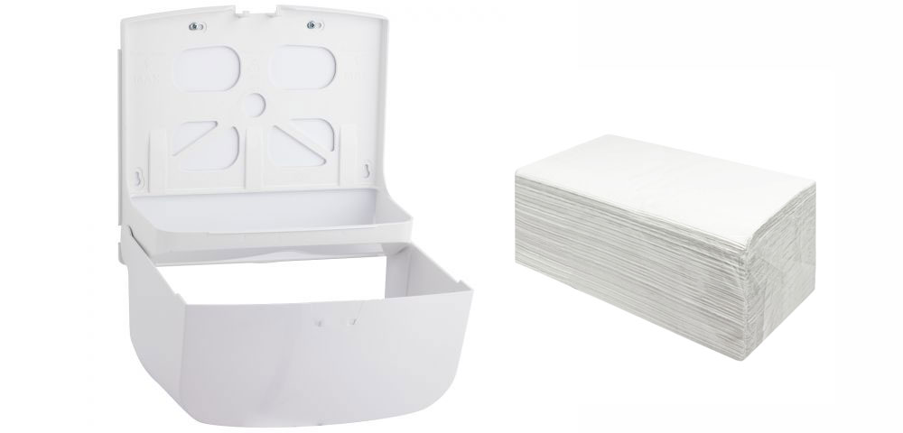 Тримач для рушників ZZ (V)-складки, пластик, біл. Merida - фото 4