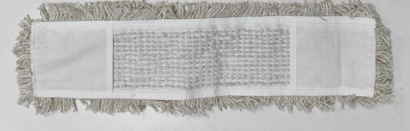 Насадка МОП для швабри плоска 60*12см., бавовняна, петельна, з кишенями (NMS8160) Турція - фото 1