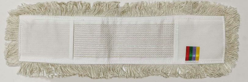 Насадка МОП для швабры плоская 60*12см., хлопковая, петельная, с карманами (ETZ8060/CMS60) Турция - фото 1