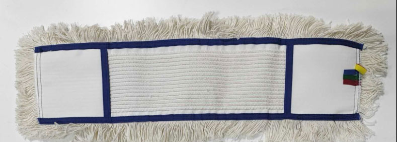 Насадка МОП для швабри пласка 60*12см., бавовняна, петельна, з кишенями (CME60) Турція - фото 1
