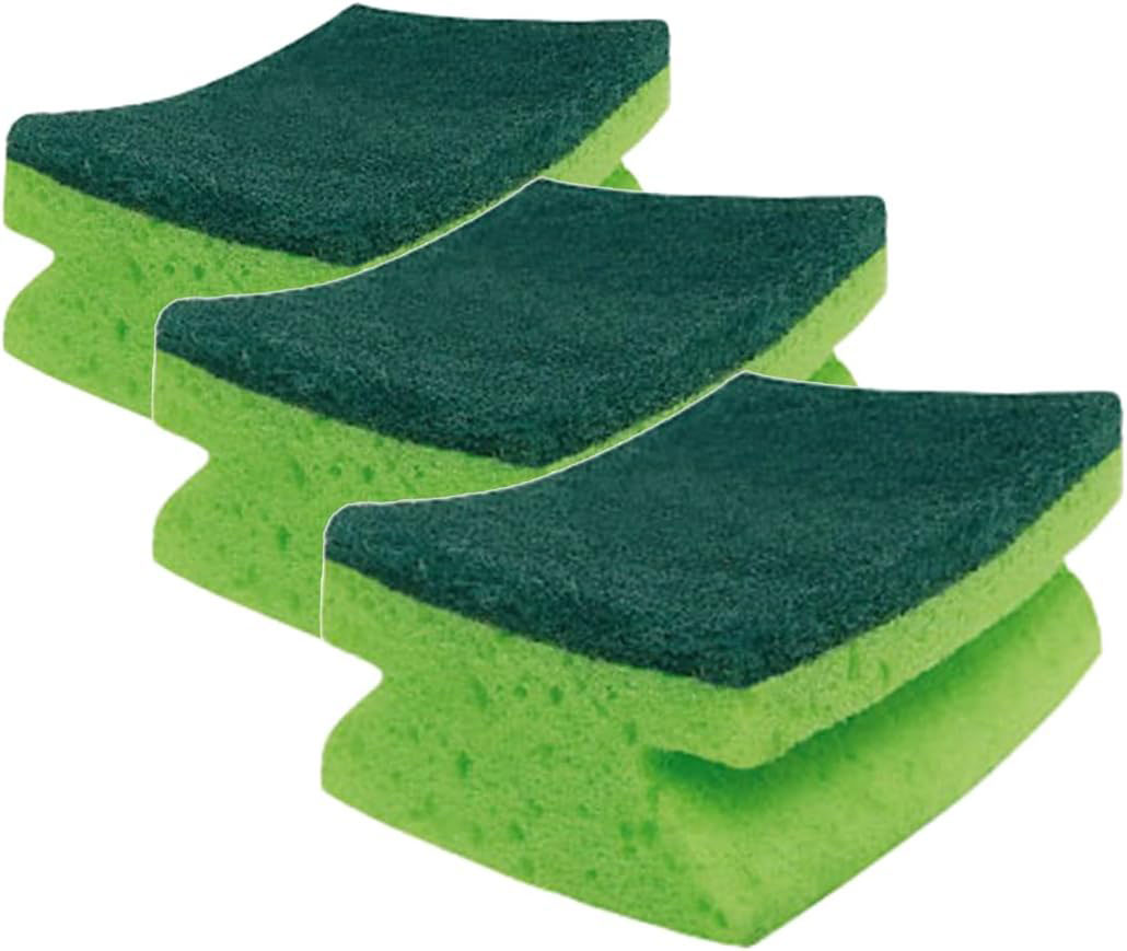 Губка антибактеріальна кухонна Ultra Fresh New, 3шт/уп., зелен. (4023103239500) Vileda - фото 3