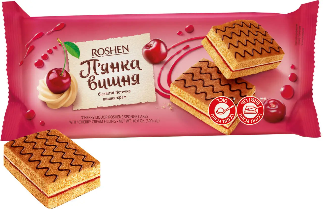 Бисквитное пирожное 