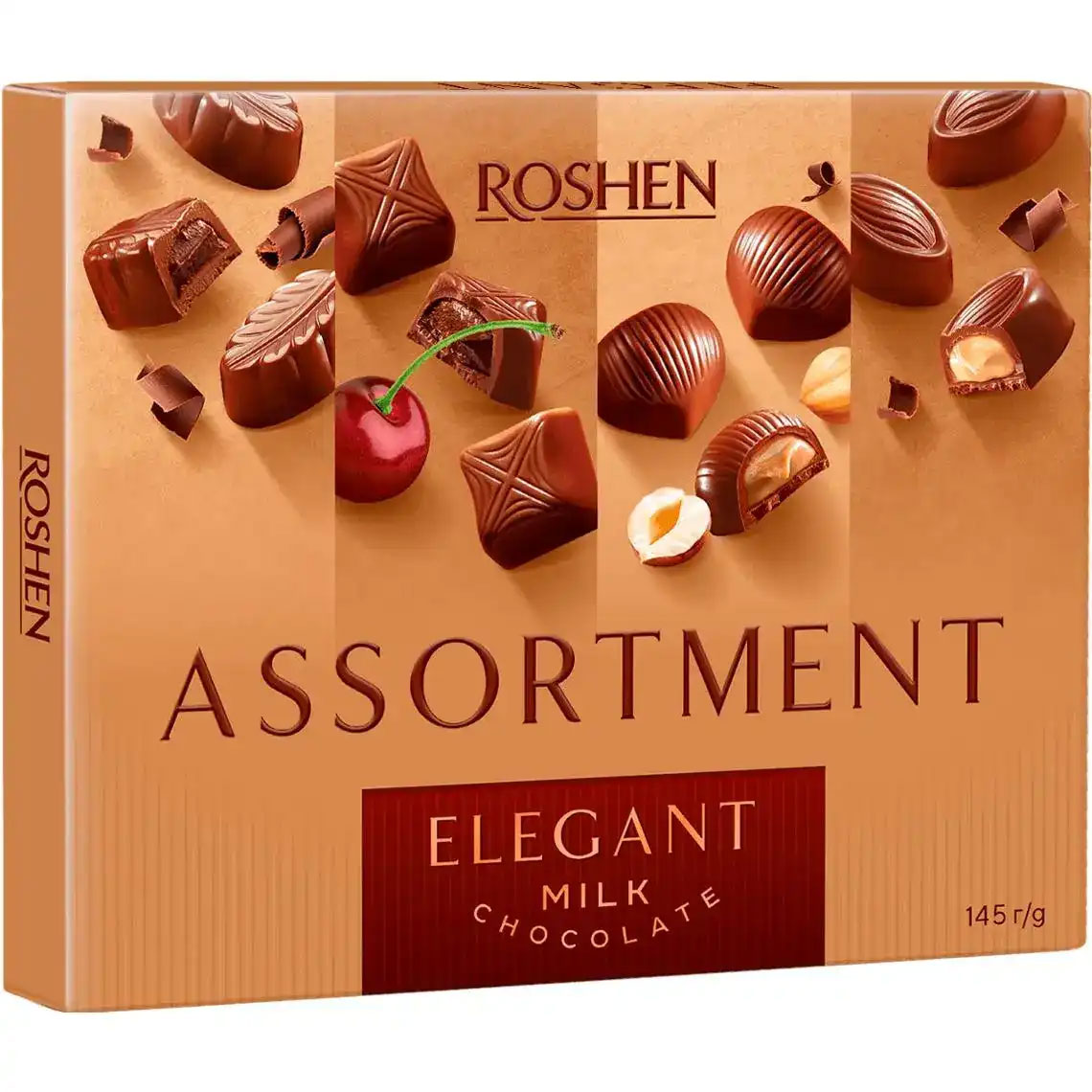 Конфеты в коробке Assortment Elegant Milk, 145г. Roshen - фото 1