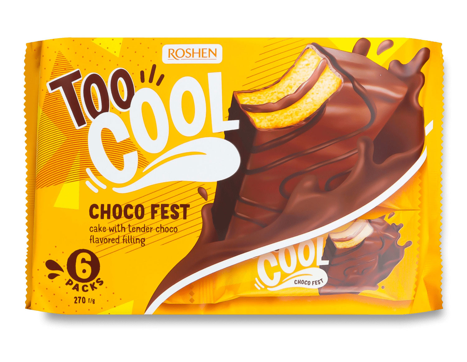 Бисквитное пирожное 