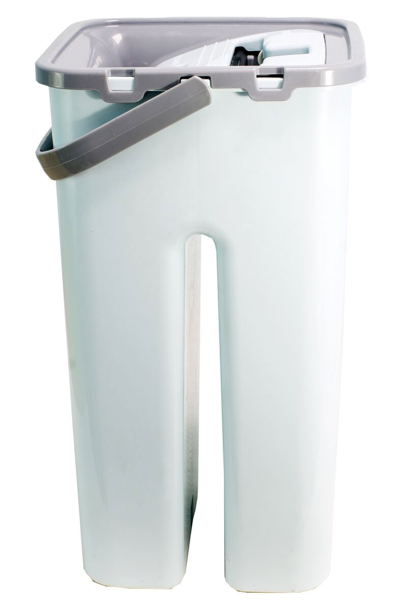 Набор для уборки Elegant Flat Mop.  Ведро 6л. (17*15*37см.),  швабра 32*12см. с ручкой 112см. Zambak Plastik - фото 5