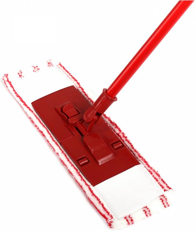 Швабра для мытья пола + микрофибра насадка 43см. Dreamland - фото 1