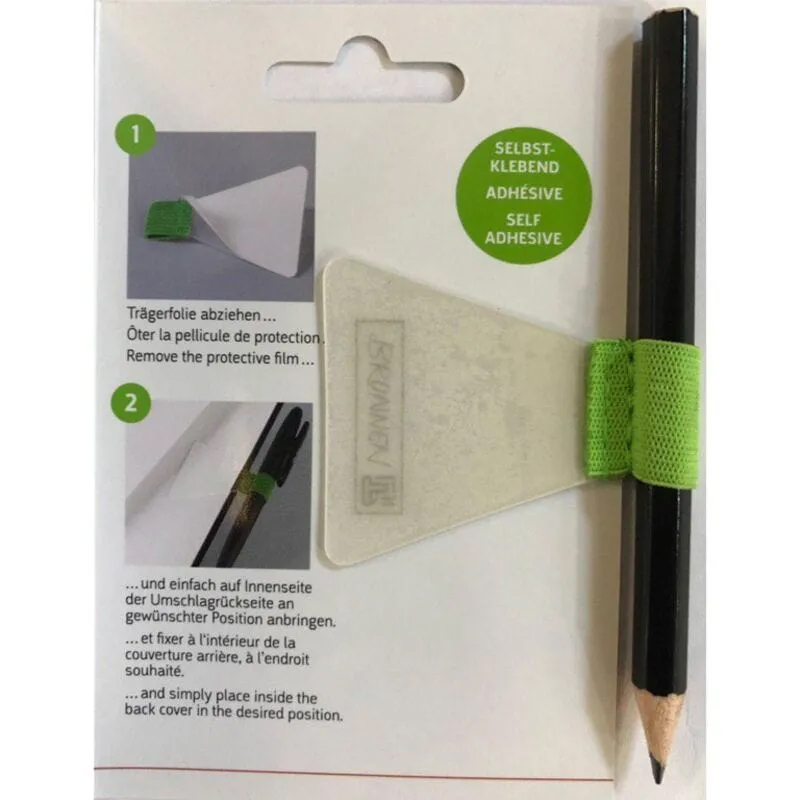 Петля самоклеющаяся для ручки салатовая Brunnen - фото 1