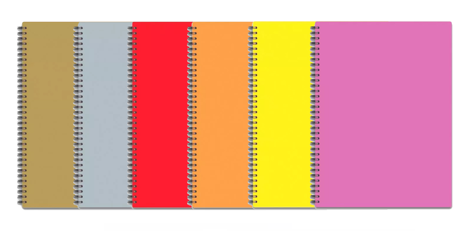 Зошит на спіралі А7 80арк., клітинка, тверда обкладинка, асорті Penmate - фото 3