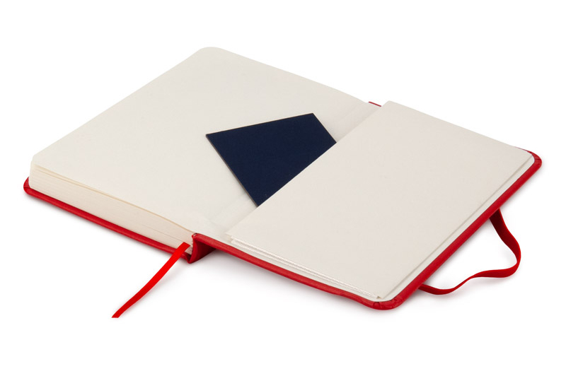 Книга записная Partner А6 (95*140ммм.), 96л., кл., красн. Axent - фото 3